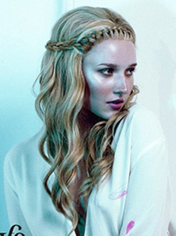 Lolita Long Side Braid | HF Synthetic Lace Front Wig (Mono Part) | DISCONTINUED