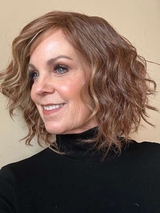 Beaming Beauty | Synthetic Lace Front Wig (Mono Part)