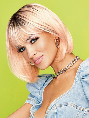 Peachy Keen | HF Synthetic Wig (Basic Cap)