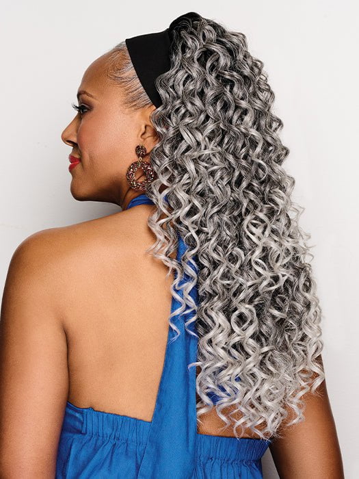 26in Long Curled Headband | Synthetic Hairpiece