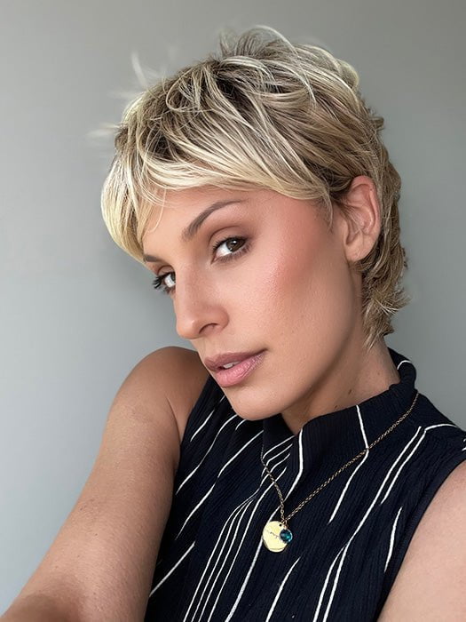 Swept Back Short Cut | Synthetic Wig (Basic)