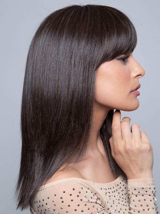 Sleek & Straight | HF Synthetic Wig (Mono Crown)