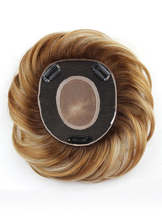 Short Top Piece | Synthetic Hair Topper (Full Mono) | DISCONTINUED